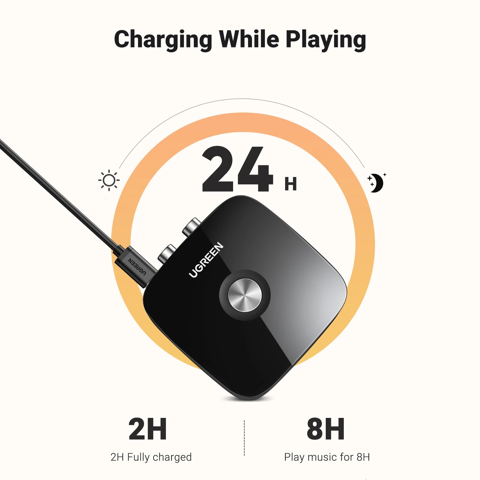 UGREEN Bluetooth 5.3 Receiver Adapter