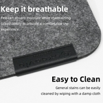 Extended Felt Desk Pad With Non-Slip Base