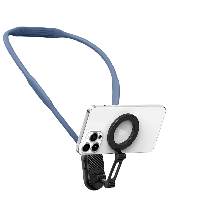 Universal Neck Mount Magnetic Phone Clip