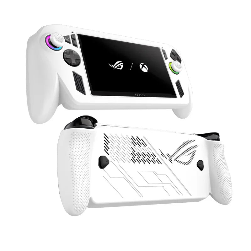 Silicone Protective Case for ASUS ROG Ally X with Rocker Caps