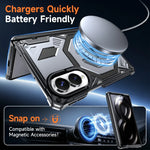 Heavy-Duty Magnetic Case with Kickstand for Samsung Galaxy Z Fold 8