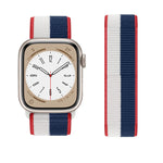 Breathable Flag Color Nylon Loop Wristband for Apple Watch
