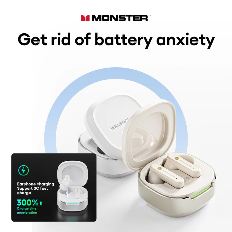 Monster Euler QM10 Bluetooth 5.4 Earphones