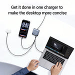 ACEFAST 100W GaN Charger With Retractable USB-C Cable