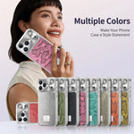 Snake Pattern Leather MagSafe Case for iPhone 17 Series