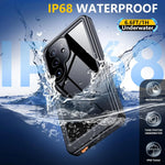 Dual-Layer IP68 Waterproof Case with Raised Camera Lens Guard for Samsung Galaxy S26 Series