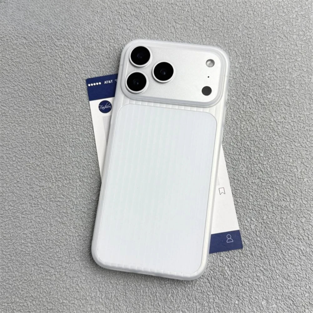 Shockproof 3D Stripes Hard PC Case for iPhone 17 Series