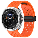 Breathable Magnetic Silicone Strap for Samsung Galaxy Watch 8 & Galaxy Watch 8 Classic