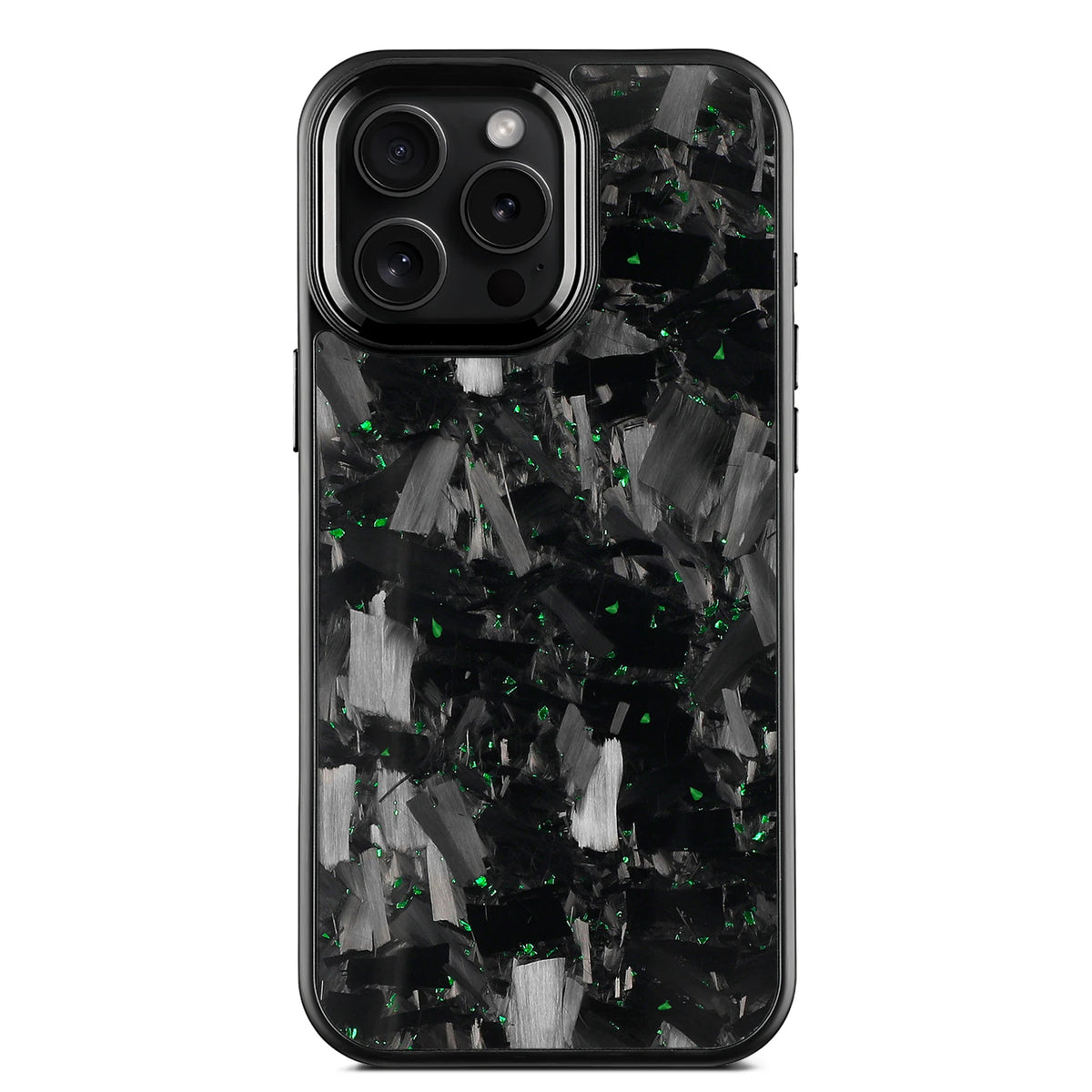 Forged Carbon MagSafe Case with Raised Lens Ring for iPhone 15 Series