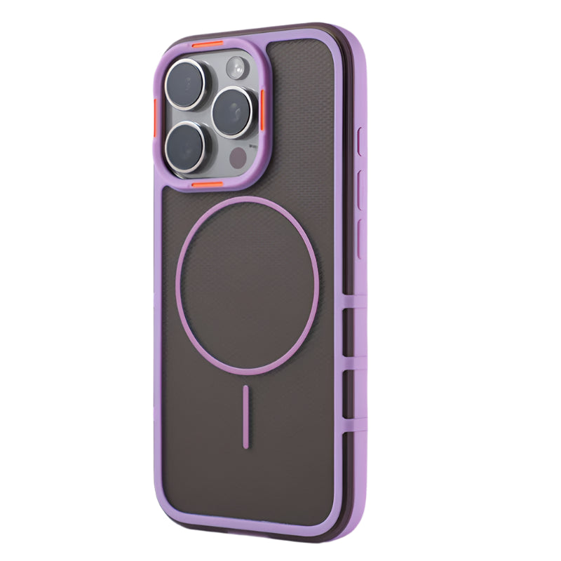 Soft Edge Frosted Translucent MagSafe PC Case for iPhone 16 Series