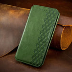 Premium Leather Flip Wallet Case for iPhone 17 Series