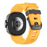 Tapered Silicone Sport Band with Quick-Release Pins for Samsung Galaxy Watch 9