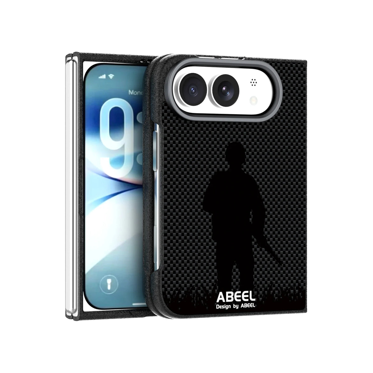 Carbon Fiber MagSafe Case with Raised Camera Protection for iPhone Duo
