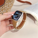 Women’s Slim Sheepskin Leather Strap for Apple Watch