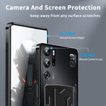 Metal Aluminum Alloy Clear Shockproof Bumper Case with Camera Protection for Nubia Red Magic 9 Pro