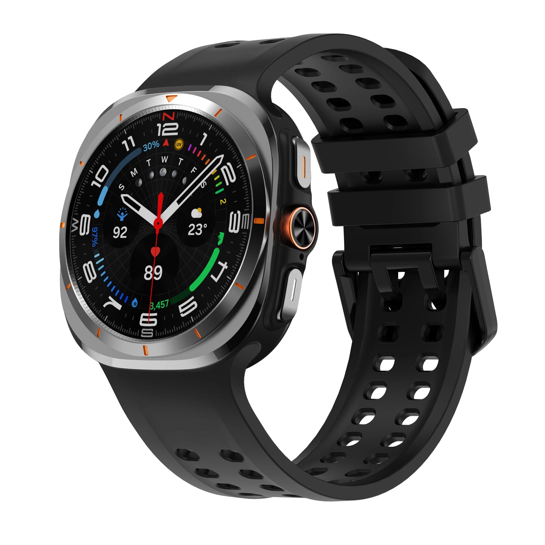Silicone Sport Replacement Strap for Samsung Galaxy Watch Ultra