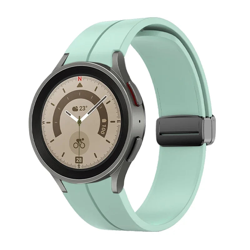 Comfort Silicone Sport Strap with Magnetic Closure for Samsung Galaxy Watch 7