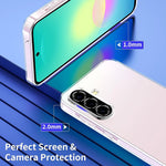 Ultra-Thin Clear TPU Case with Raised Edges for Samsung Galaxy A56