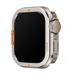 Hard Metal Bumper Case with Textured Mesh Grips for Apple Watch
