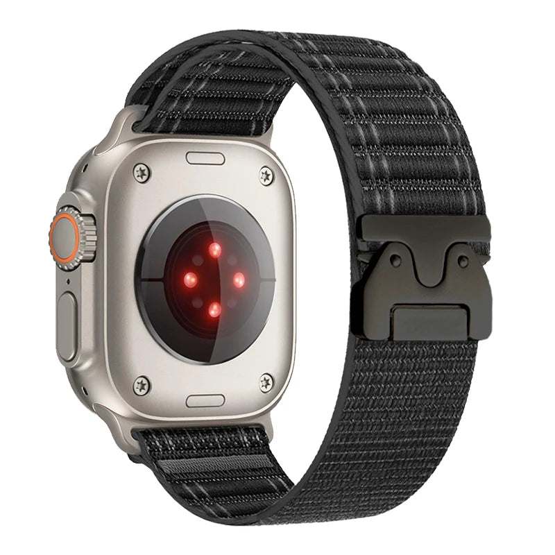 Stretchable Nylon Solo Loop Strap for Apple Watch