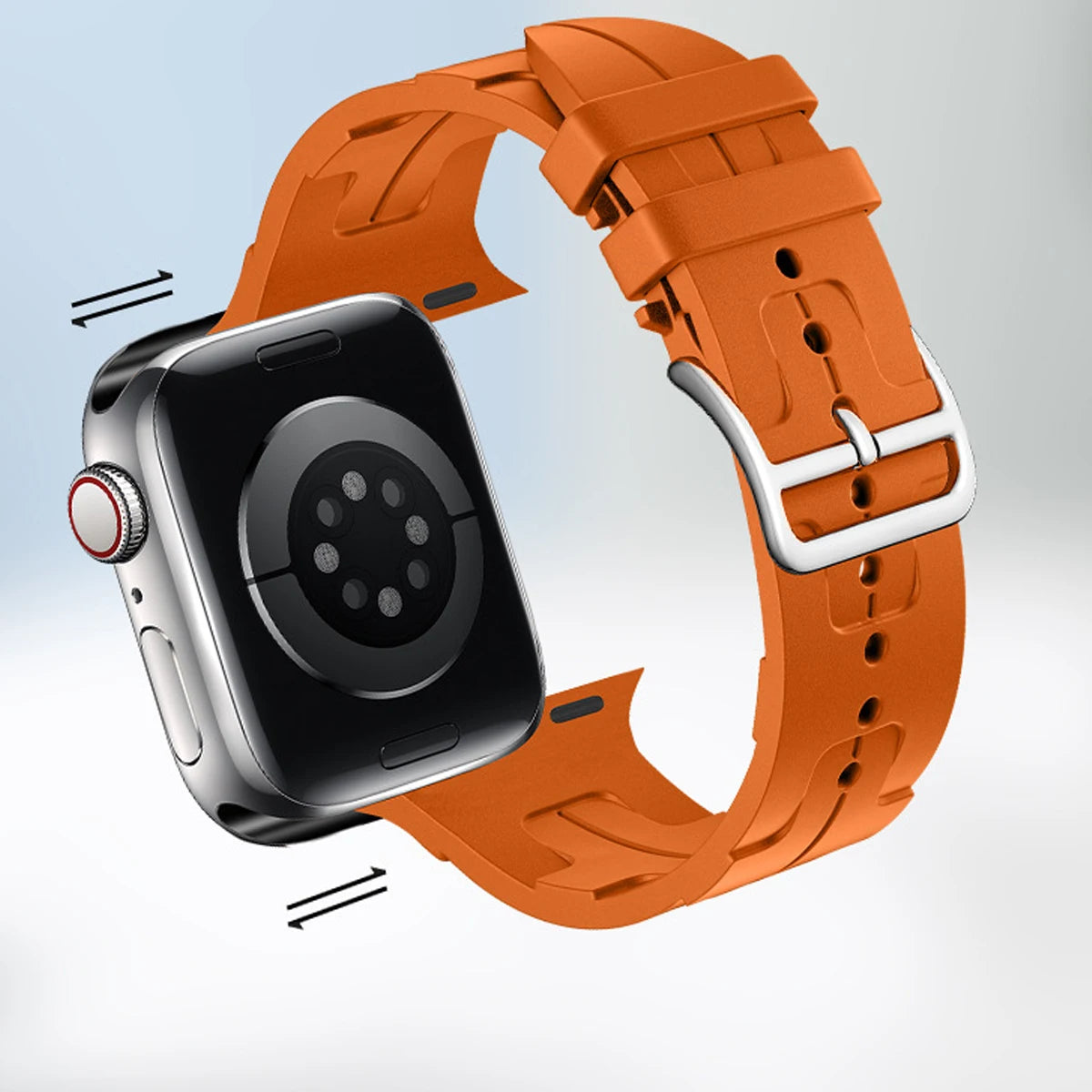 Kilim Single Tour Silicone Strap for Apple Watch