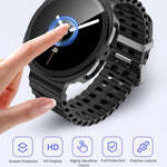 Tempered Glass Screen Protector Case for Samsung Galaxy Watch 8