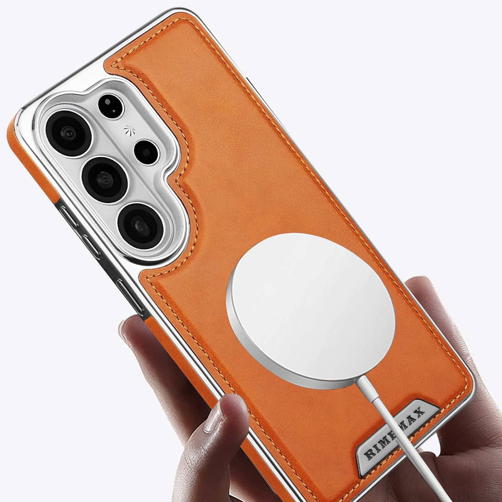 Luxury Business Magnetic Leather Protective Case for Samsung Galaxy S26 Series