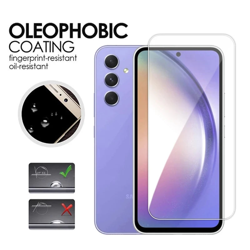 Full Glue Tempered Glass Screen Protector for Samsung Galaxy A55 5G