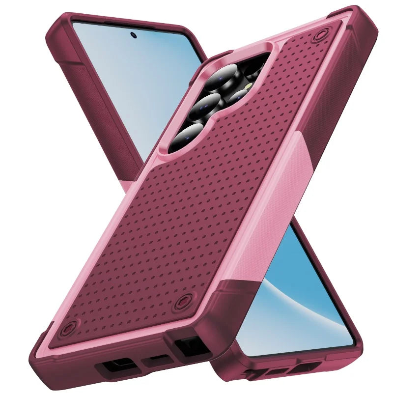 2-in-1 Heavy Armor Shockproof Case for Samsung Galaxy S24 Series