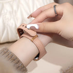 Women’s Slim Sheepskin Leather Strap for Apple Watch