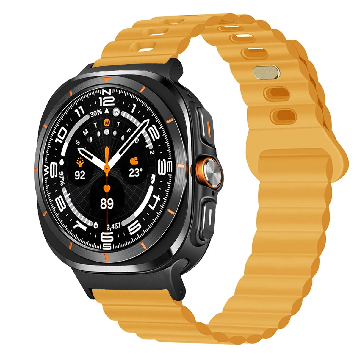 Durable No Gaps Silicone Sport Band for Samsung Galaxy Watch Ultra