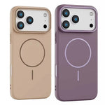MagSafe Compatible Matte PC Bumper Case for iPhone 17 Series
