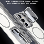 Luxury Magnetic Shockproof Case with Acrylic Camera Lens Protection for Samsung Galaxy S26 Series