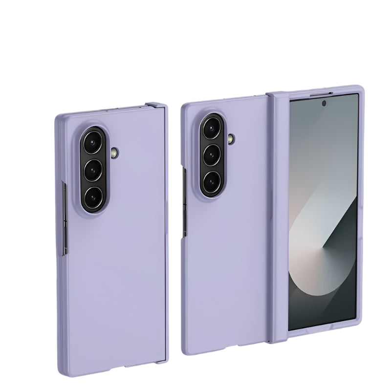 Full Coverage Hard Shell Case with Skin Texture for Samsung Galaxy Z Fold7