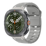 Perforated Silicone Watch Band for Samsung Galaxy Watch Ultra 2