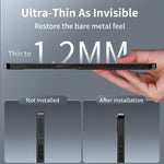 Metal Aluminum Alloy Clear Shockproof Bumper Case with Camera Protection for Nubia Red Magic 9 Pro