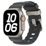 Durable Silicone Sport Strap for Apple Watch