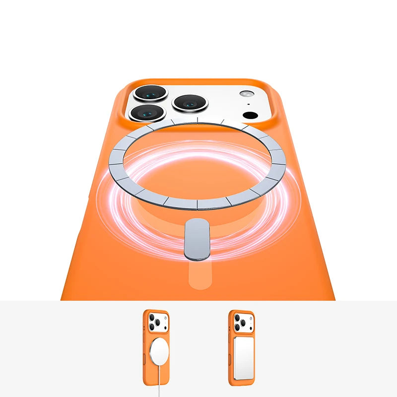 Protective Matte Silicone MagSafe Case for iPhone 17 Series