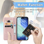 iPhone 17 Series Purse-Style Flip Leather Wallet Case with Card Slots & Stand