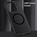Matte Translucent Shockproof Magnetic Case for Xiaomi 15T / 15T Pro