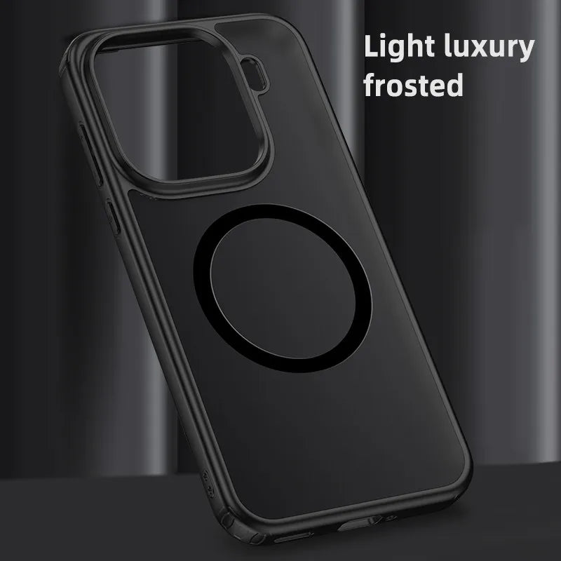 Matte Translucent Shockproof Magnetic Case for Xiaomi 15T / 15T Pro