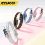 Essager 100W USB-C PD 3.1 Fast Charging Cable with LED Display
