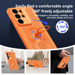 Heat Dissipation Magnetic Case with Adjustable Kickstand for Samsung Galaxy S26 Series