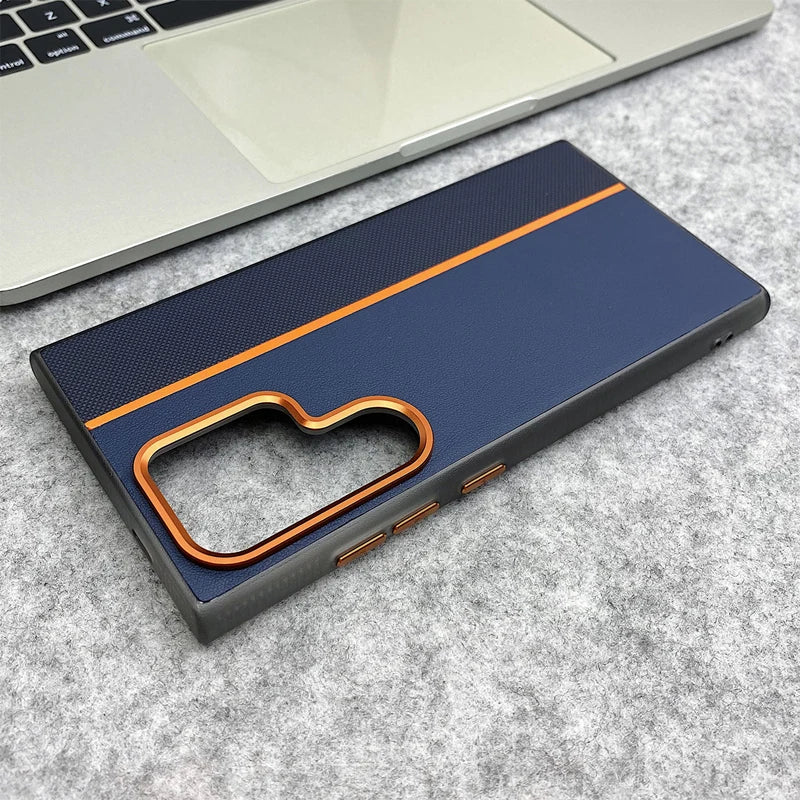 Hybrid Dual-Tone Magnetic Case for Samsung Galaxy S25 Ultra