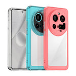 Soft TPU Bumper + Clear Hard PC Protective Transparent Case for Xiaomi 15 Ultra