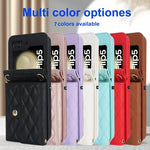 Stylish Leather Wallet Flip Case for Samsung Galaxy Z Flip 6