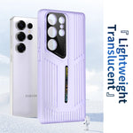 Breathable Translucent Phone Case with Heat Dissipation for Samsung Galaxy S25 Series