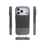 Protective 3D Leather Texture MagSafe Case with Metal Lens Cover for iPhone 17 Series