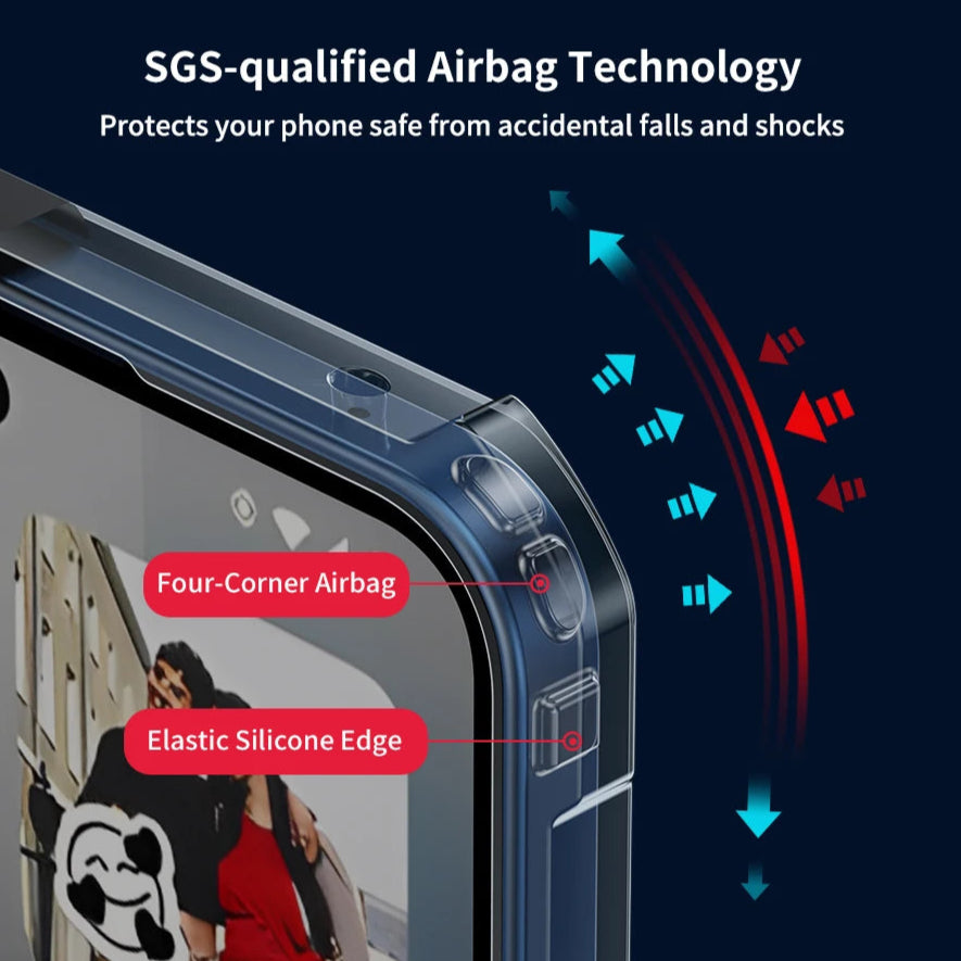 Airbag Shockproof PC + TPU Frame Case for Nothing Phone 3a / 3a Pro