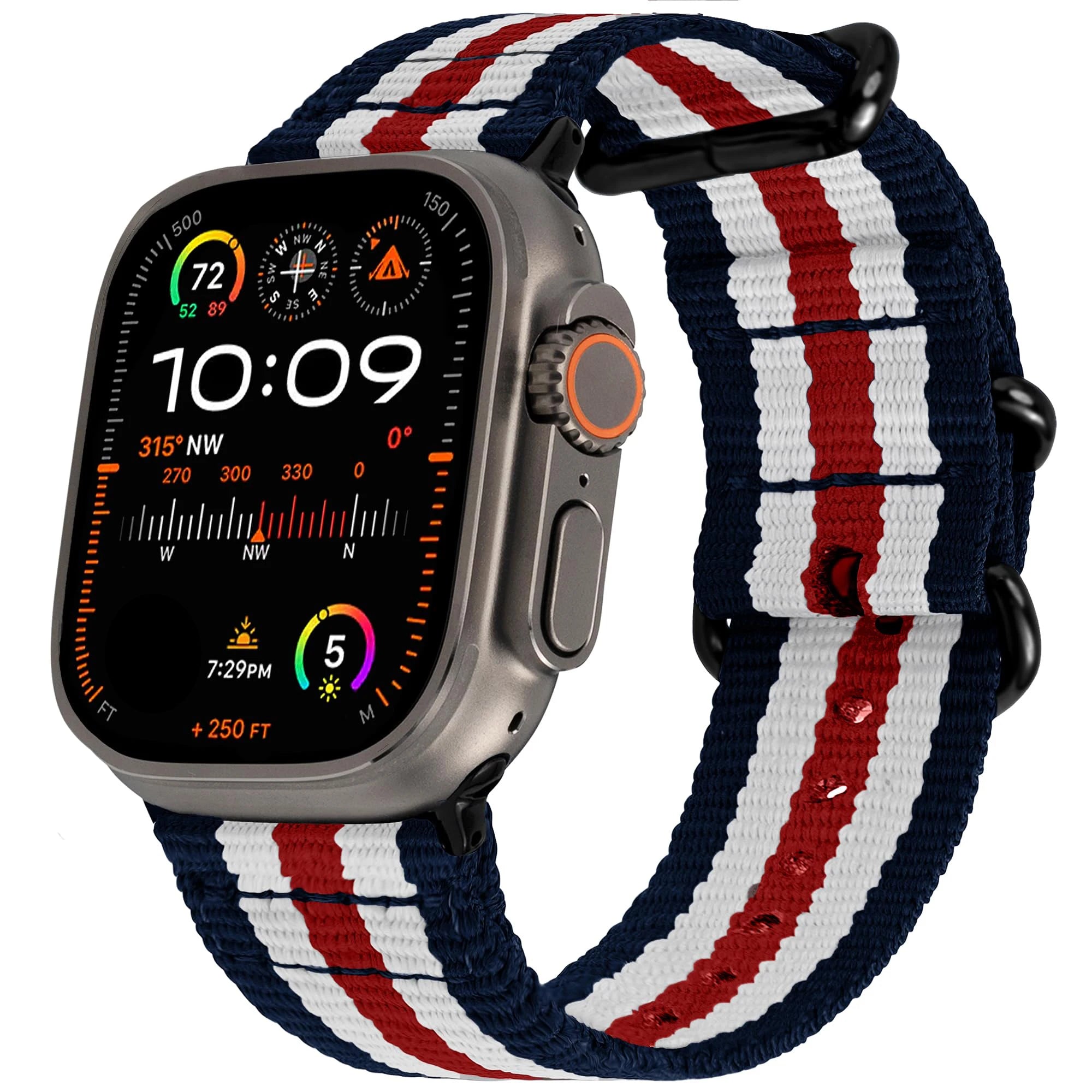 Lightweight Woven Nylon Strap for Apple Watch